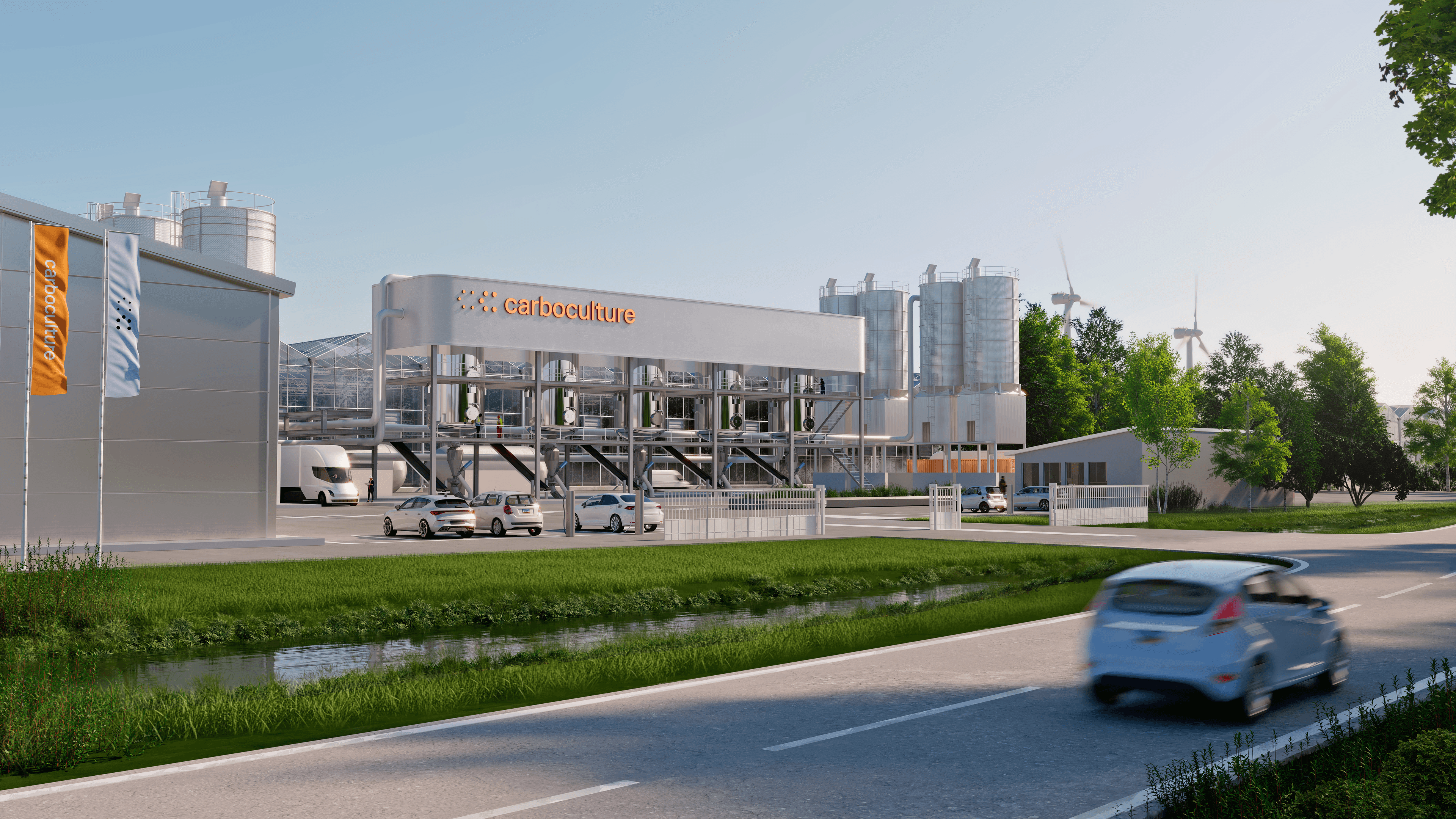 3D rendering Carbo Culture's ARC Middenmeer facility