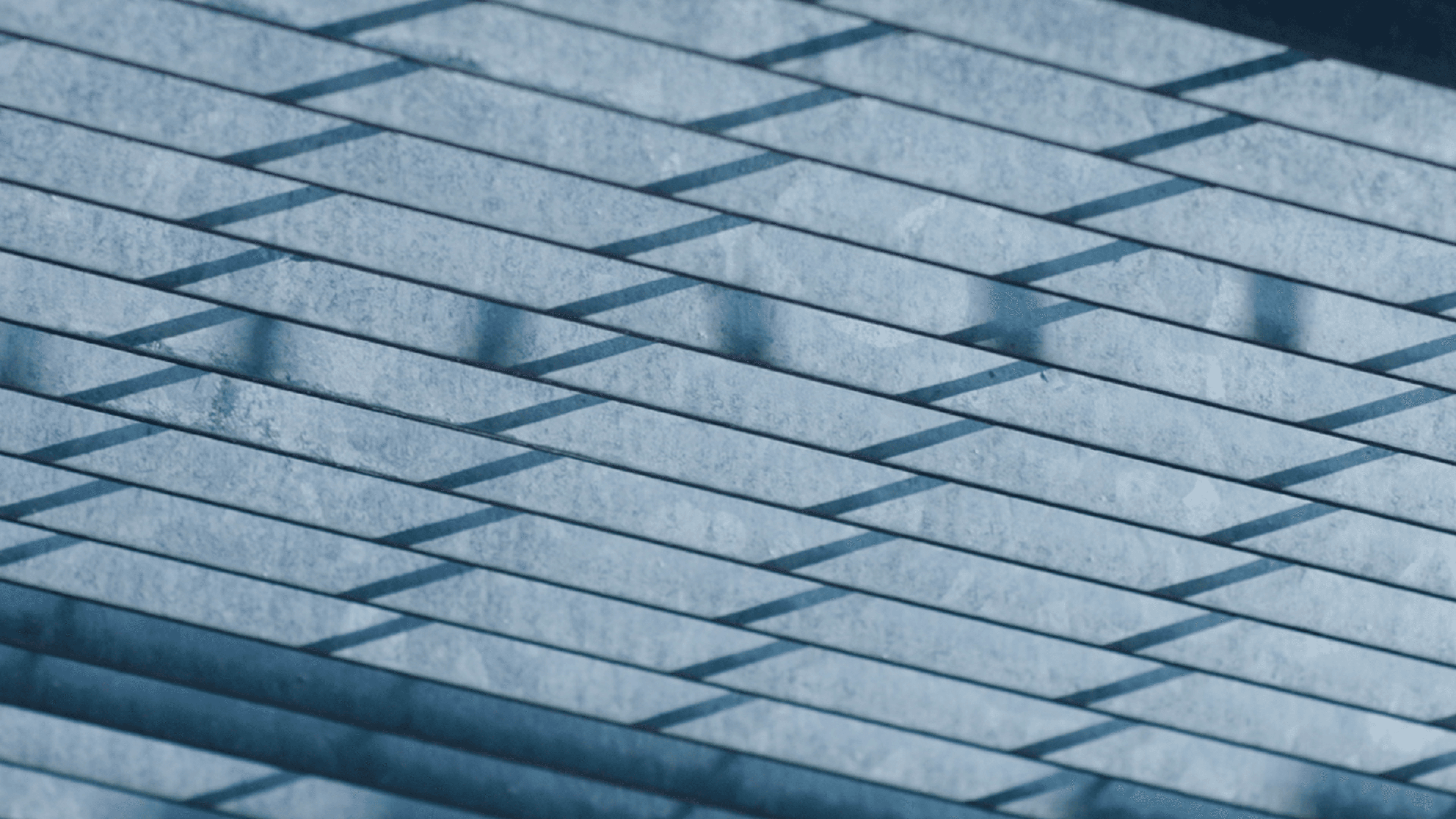 Closeup of steel structure